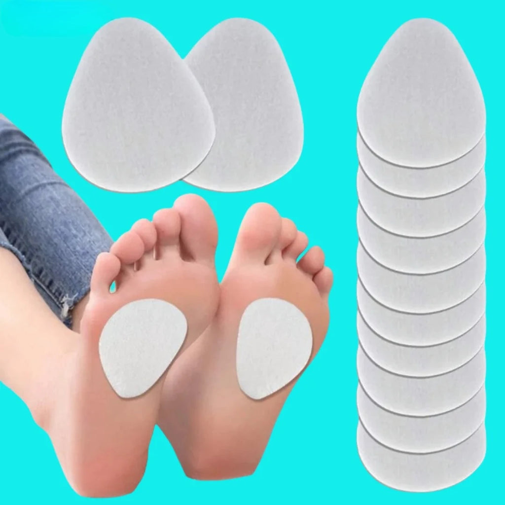 1Pair Metatarsal Felt Feet Pads Insert Foot Cushion Soothing Comfort Qme