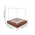 Baseball Holder Acrylic Clear Autographed Balls Box Display Cases Qme Clear China Mainland
