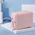 Travel Tech Organizer Waterproof Large Capacity Cable Bag Keep All Qme LightPink