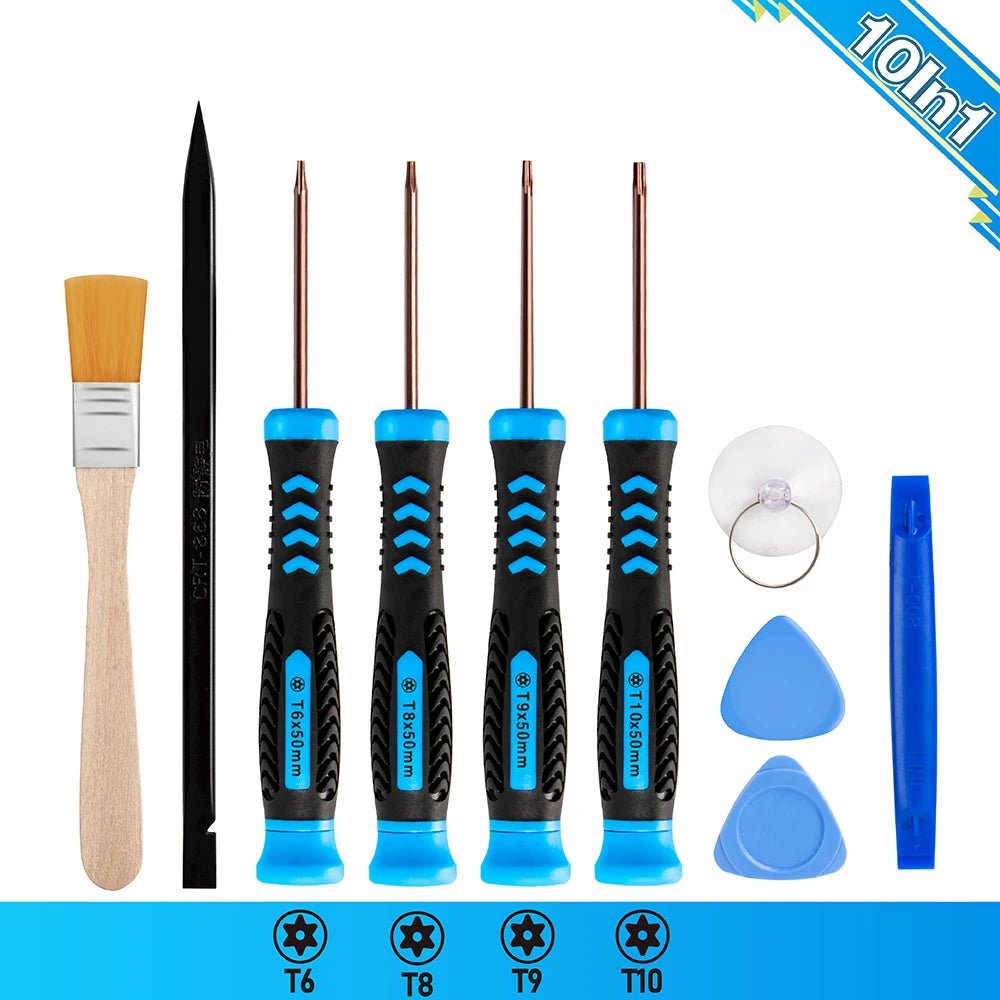 Mobile Phone Repair Tools Opening Screwdriver Iphone Nintend Ipad Qme 10 in 1 set