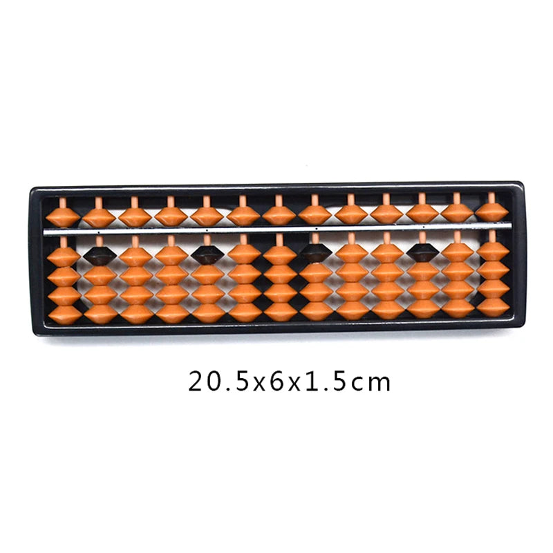 7 9 11 13 15 17 Digit Rods Standard Abacus Brown Bead Soroban Qme A4