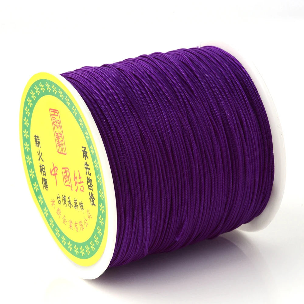 Pandahall About 150yards Rollbraided Nylon Thread Chinese Knotting