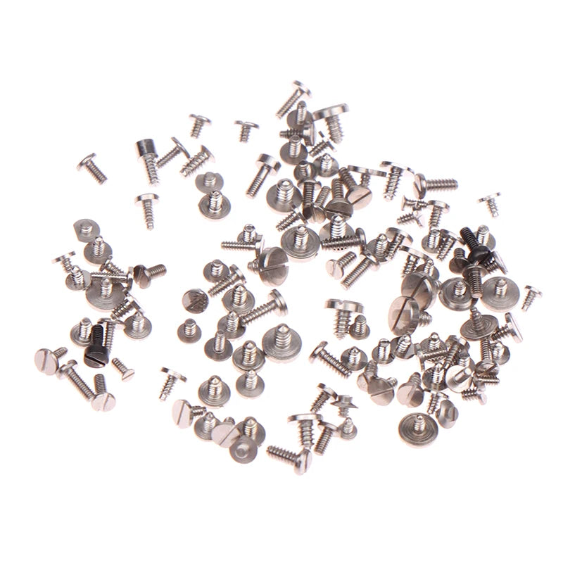100Pcs Tiny Precision Mixed Multi-size Watch Screws Movement Repair Tools Part For Watchmaker Qme