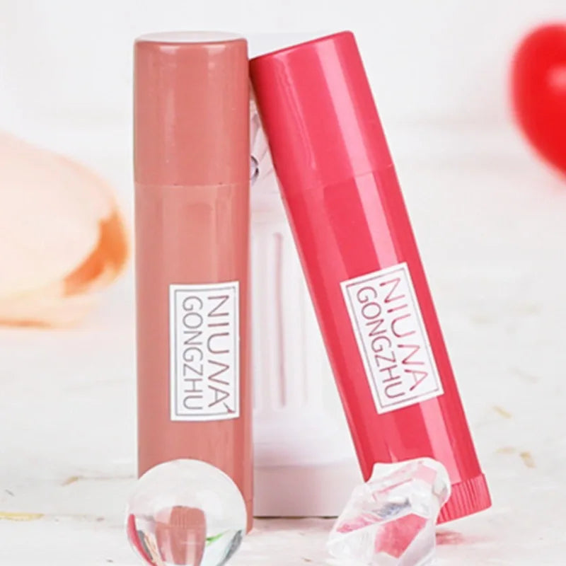 Colored Lip Balm Moisturizing Nourishing Lightening Lines Colorless Qme