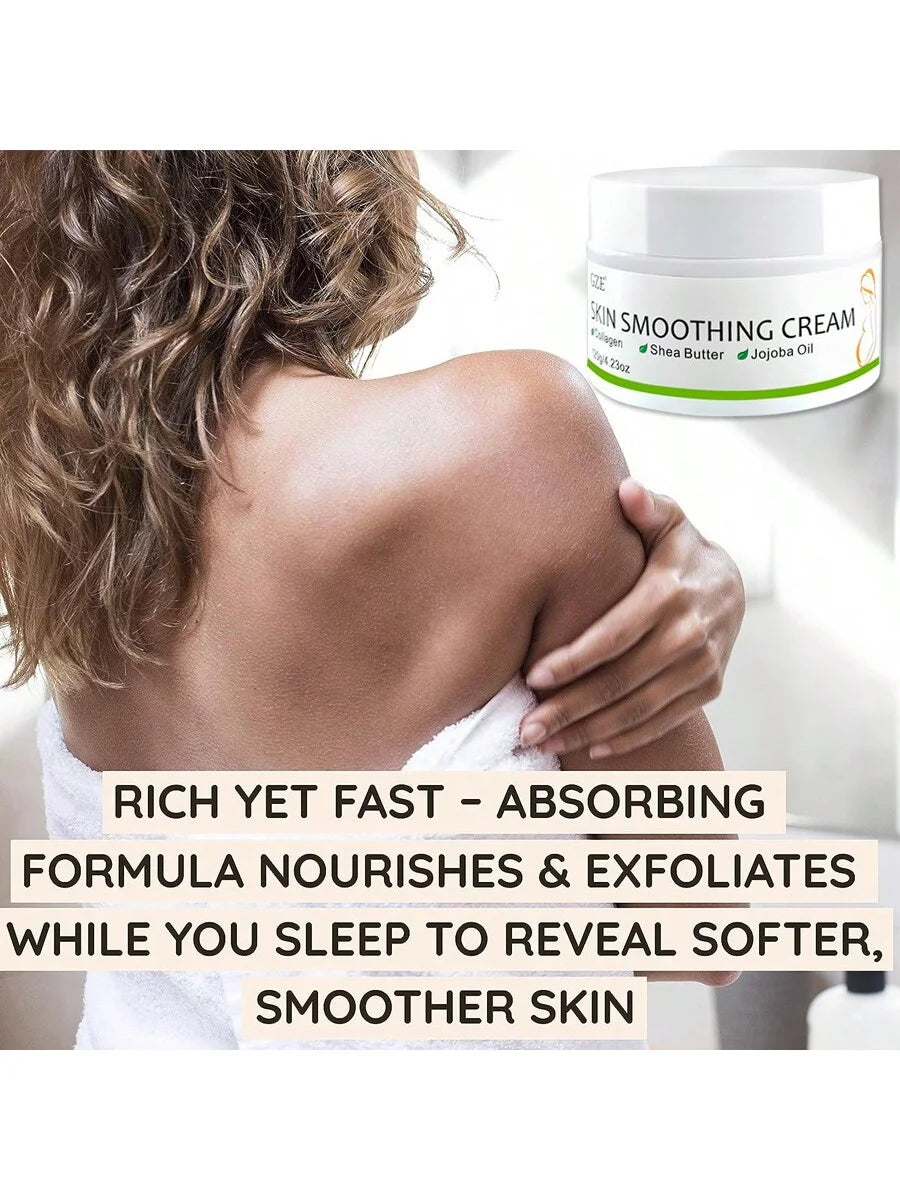 GZE Skin Smoothing Cream with Cocoa Butter & Olive To Lighten Postpartum Obesity Marks And Growth Marks Qme