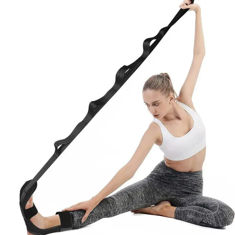 Yoga Leg Foot Stretching Band Durable Oxford Fabric Ideal Pilates Qme