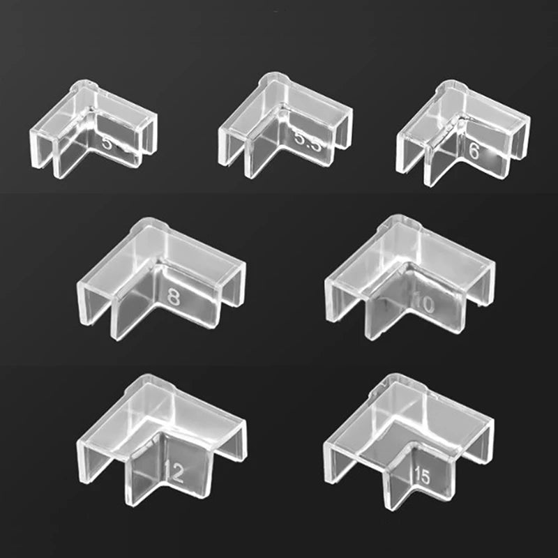 Adhesive Protective Cover Aquarium Accessories Silicone Transparent Qme
