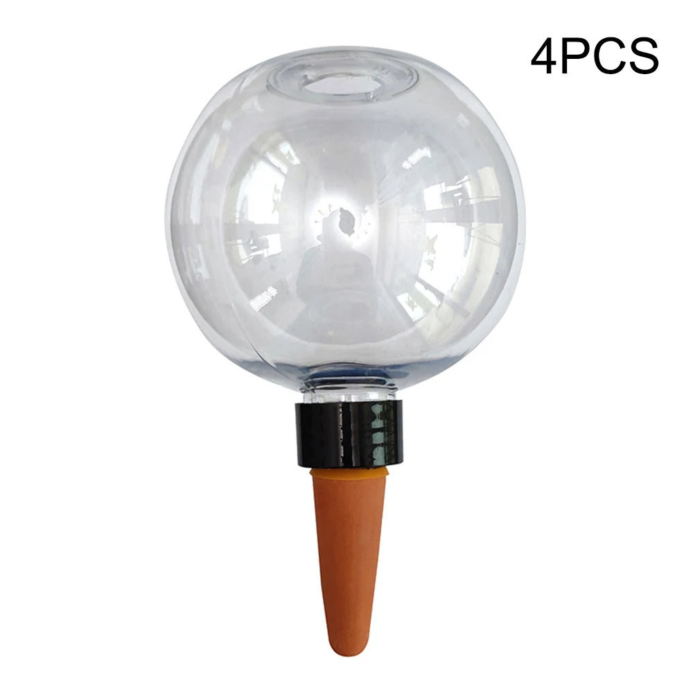2PCS/4PCS Spherical Automatic Watering Lazy Person's Flower Watering Device, Small Succulent Dripper Qme 4PCS