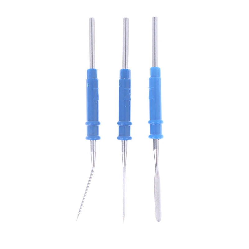 10Pcs ESU Pencil Tip Electrocoagulation Device Electrosurgery Blade Electrode Needle Electrode. Qme