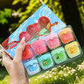 4 6 Lipstick 8 Kinds Fruit Flavor Lip Gloss Base Colorless Party Qme 8 IN ONE