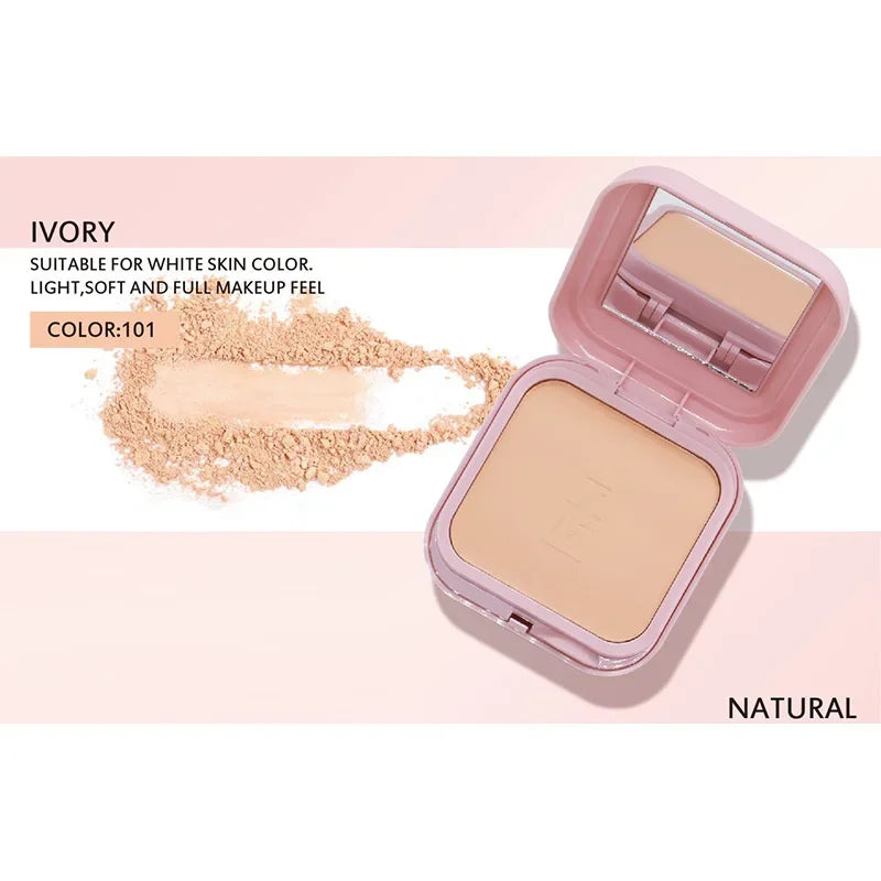 Double Layer Powder Cake Waterproof Long-lasting Women's Makeup Qme 101 and 102