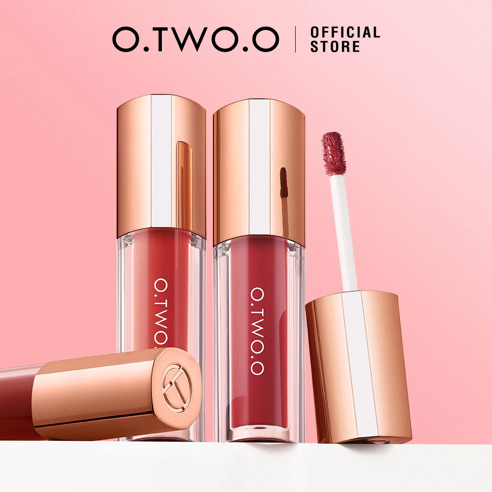 O TWO Lipstick Lip Tint Matte 24H Stay Color-locking Ultra-lasting Qme