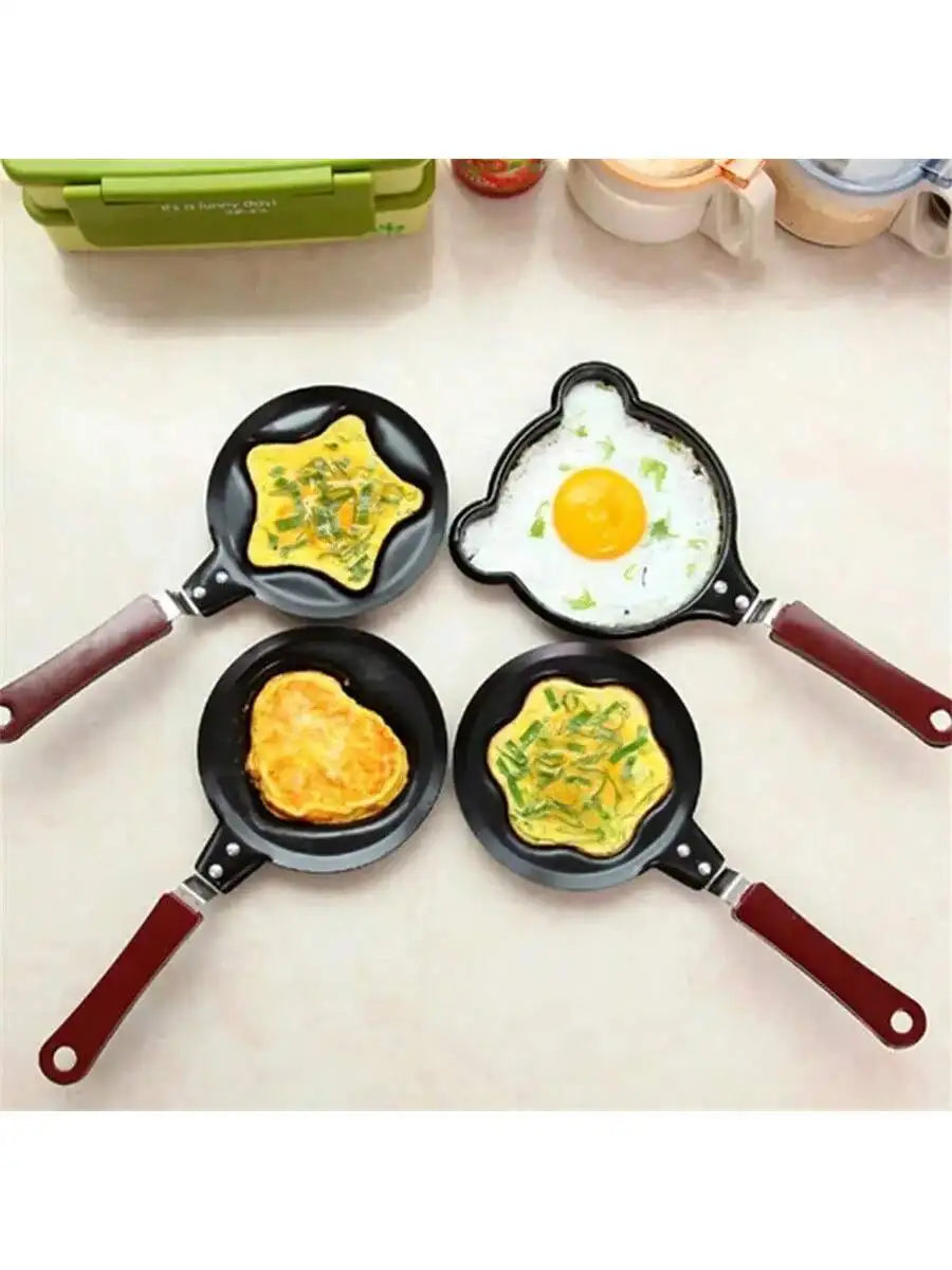 Mini Cartoon Pancake Maker Non Stick Egg Frying Pan Perfect Eggs Qme