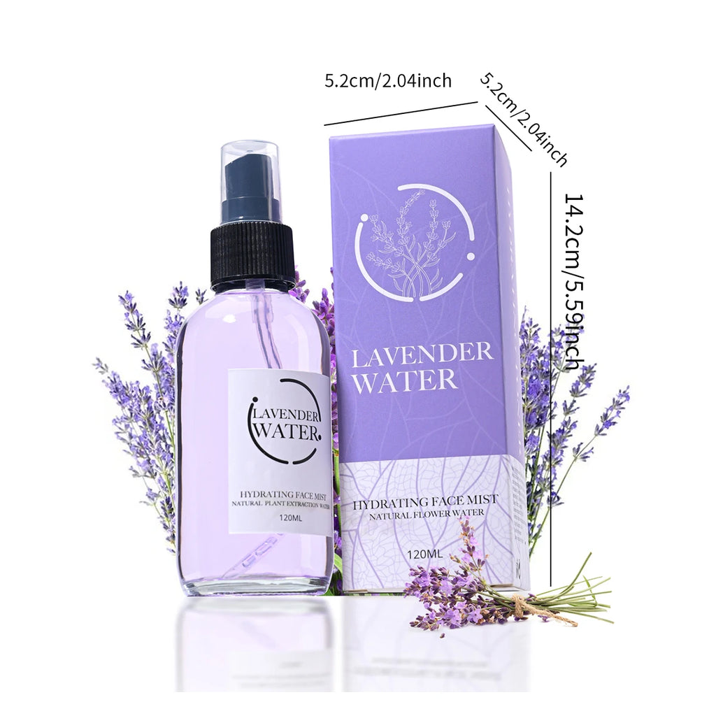 Lavender Vera Facial Moisturizing Toner Travel Holiday Plant Extract Qme