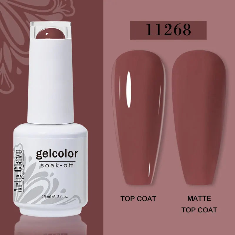 Arte Clavo Jelly Gel Polish Translucent Manicuring UV Nail Semi