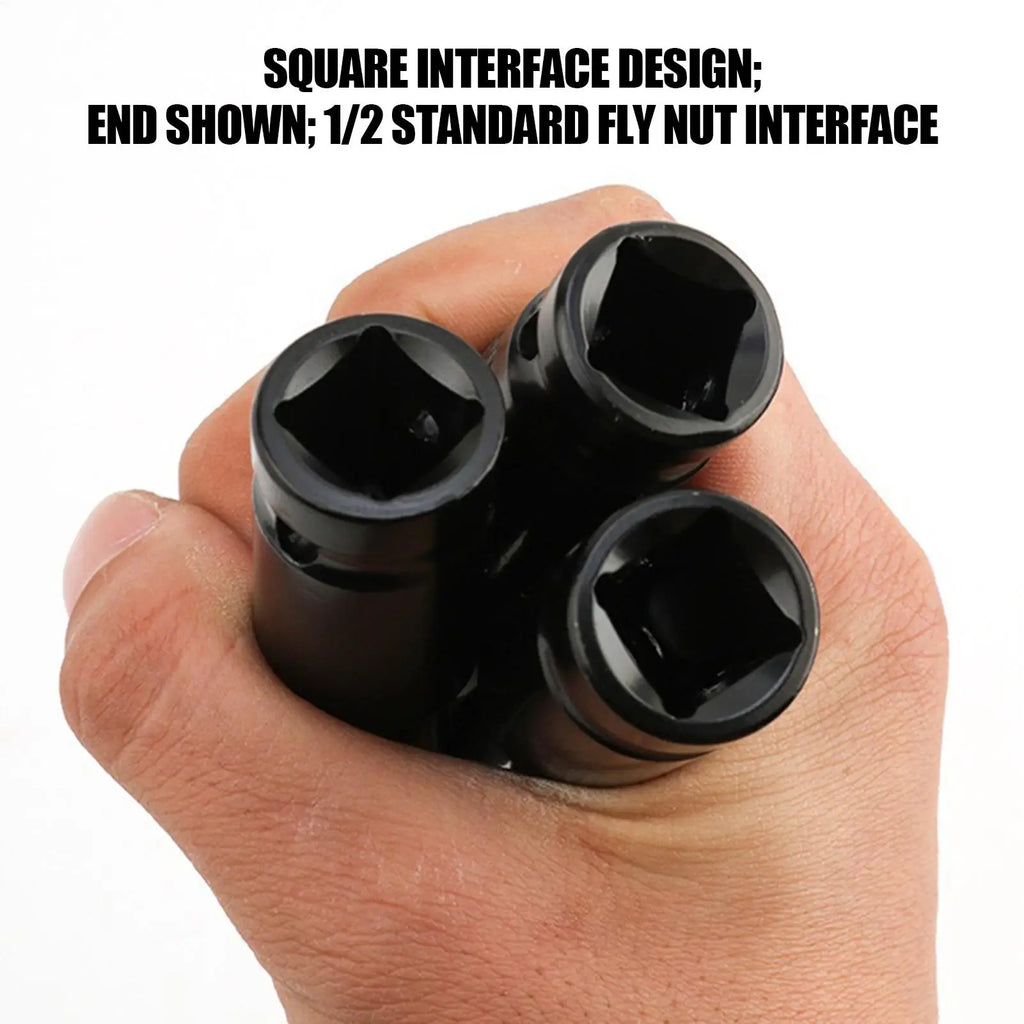 Extended Hex Socket 10mm-24mm Tight Fit With Adapter Air Tool Hex Socket Set For Mechanics Professionals Technicians Crafting Qme China Mainland