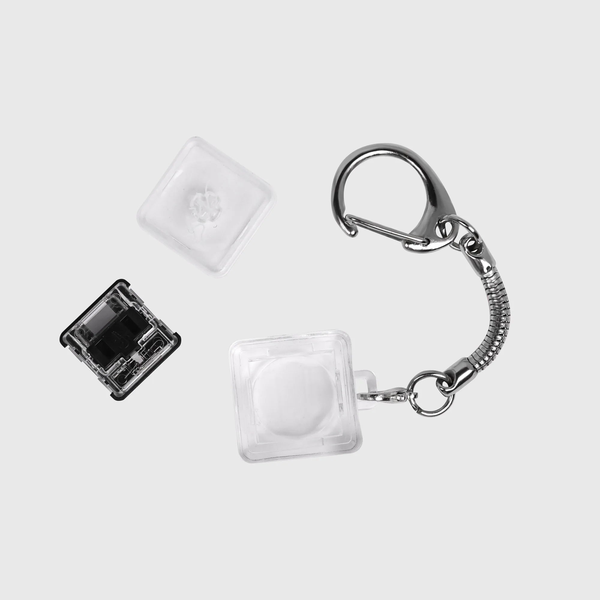 1 Pcs Finger Button Anti-stress Toys Acrylic Mechanical Keyboard Keycaps Office Decompression Calming Children Adults Unzip Toys Qme