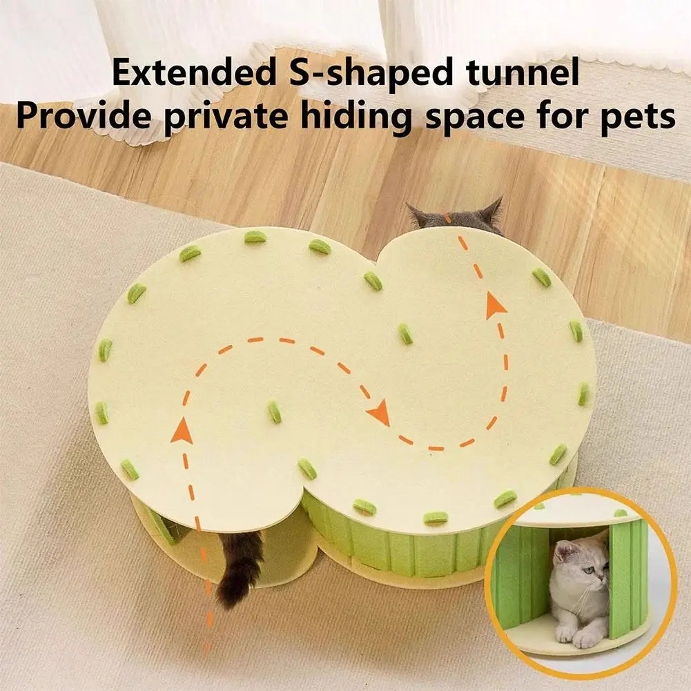 Funny Kitten Toys Pet Tunnel Cat House Supplies Multifunctional Qme