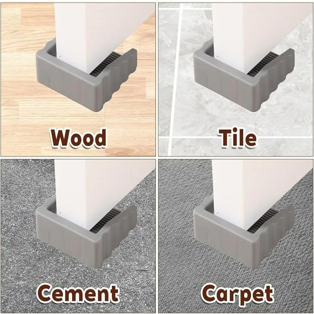 Silicone Under Door Draft Stopper Wall Protectors Anti Pinch Anti-Collision Wedge Windproof Door Tstopper Home Improvement Qme