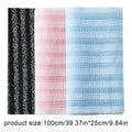 Bath Towels Large 3 100x25cm Double-sided Washcloths Bathroom Back Qme 3pcs CN