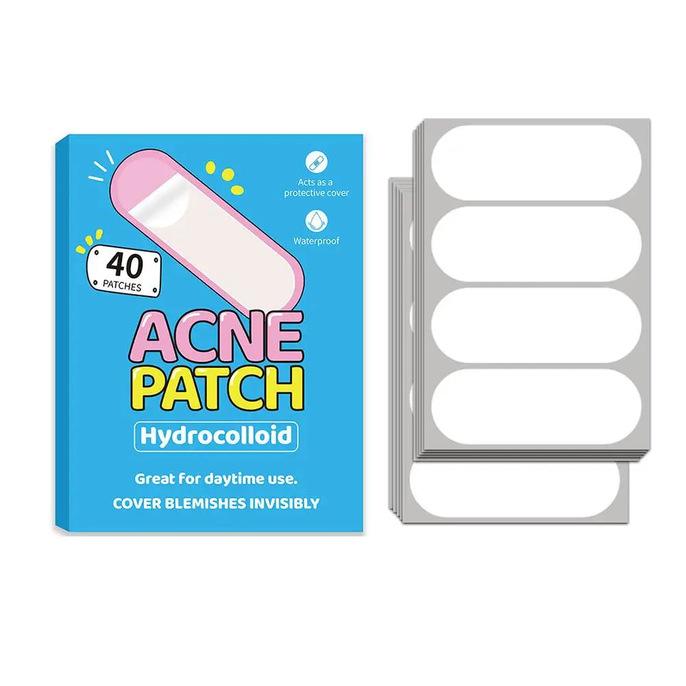 Invisible Hydrocolloid Patches For Covering Zits And Blemishes, Acne Pimple Patches For Face Spot Stickers For All Skin Types Qme A CN