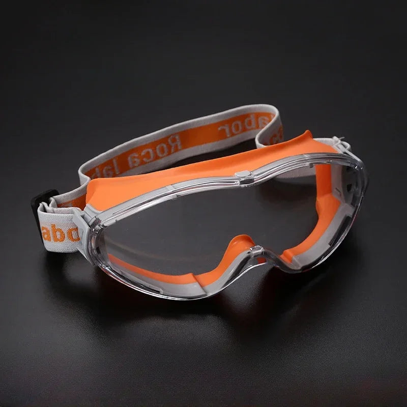 Eye protection for anti - fog, windproof, splash - proof in work, outdoor sports, experimental cutting with safety glasses Qme