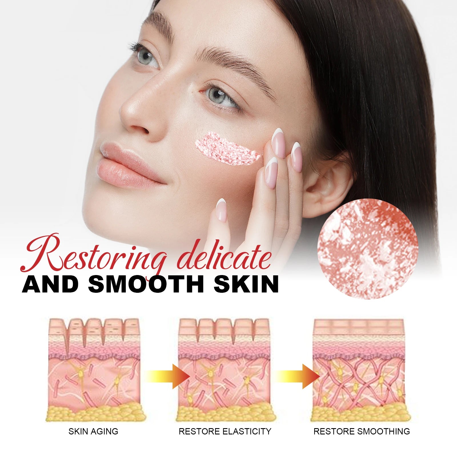 Dragon's Blood Skincare Set Anti-Aging Face Serum & Creams Reduce Wrinkles Firming Smoothing Hydrating Brightening Face SkinCare Qme