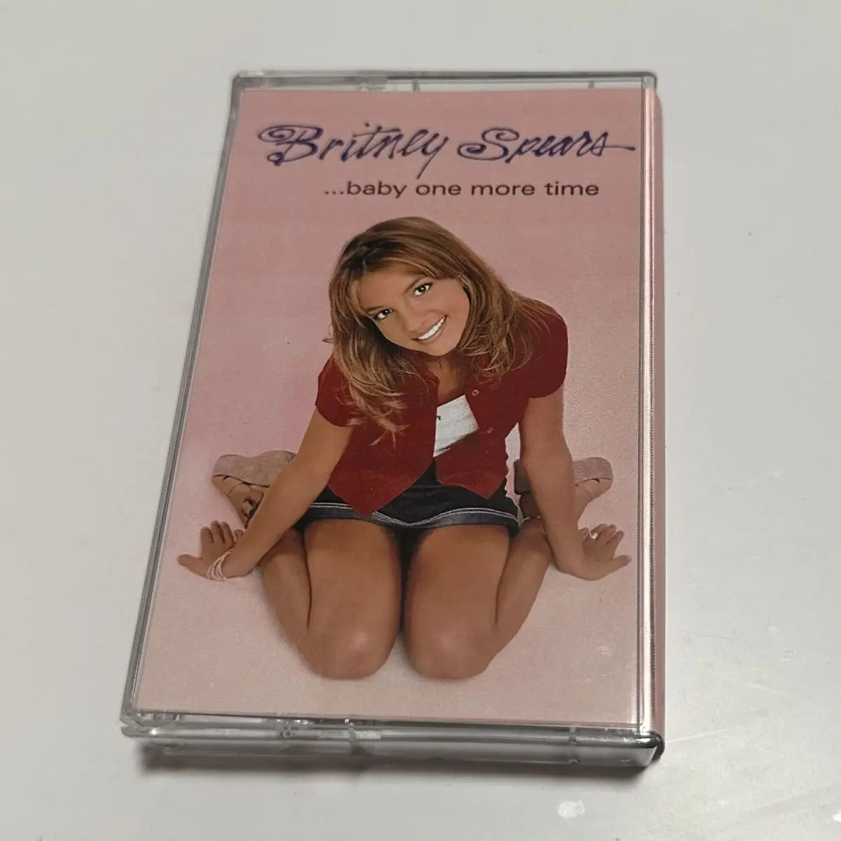 Y2K Pop Icon Debut Album Cassette Tape, Featuring Hit Single “…Baby One More Time”, Retro Format, Ideal for 90s Music Collectors Qme pop Cassette
