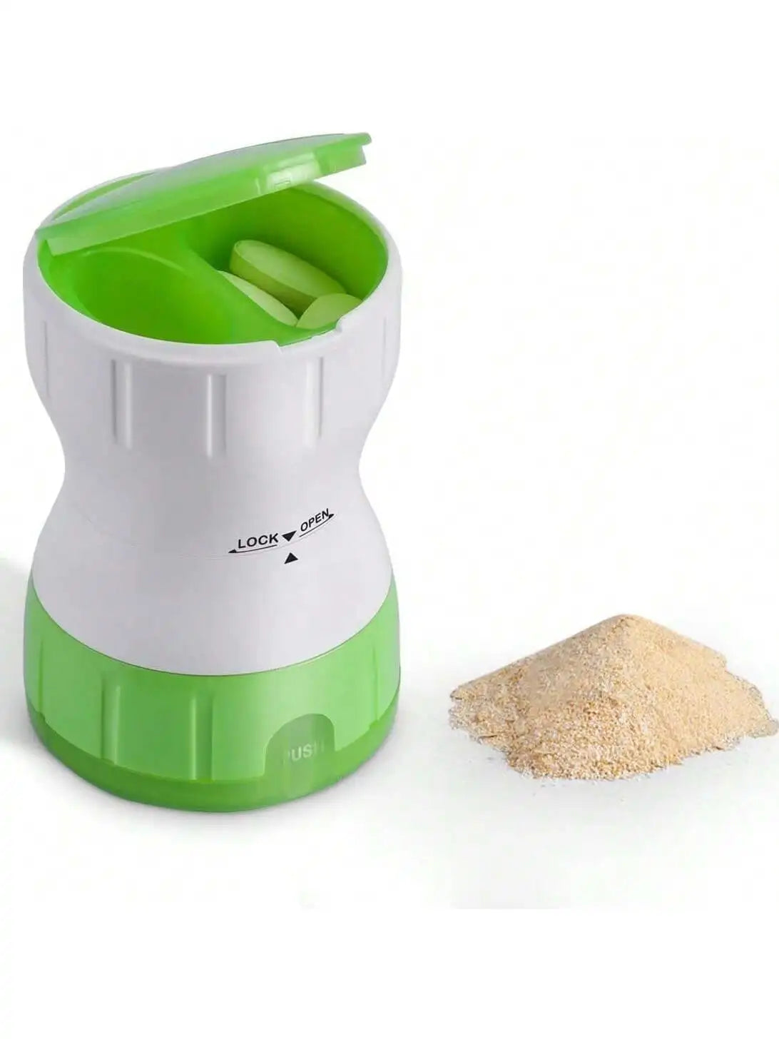 Ceramic Core Grinding Rotating Convenient Three-in-one Medicine Qme