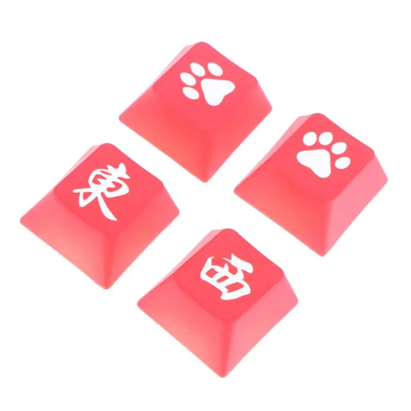 Chinese Culture Translucent Keycaps Mechanical Keyboard ABS Direction Qme
