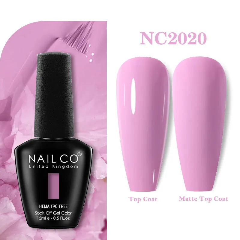 NAILCO Fresh Gel Nail Polish Nails Semi-permanent Varnish Hybrid