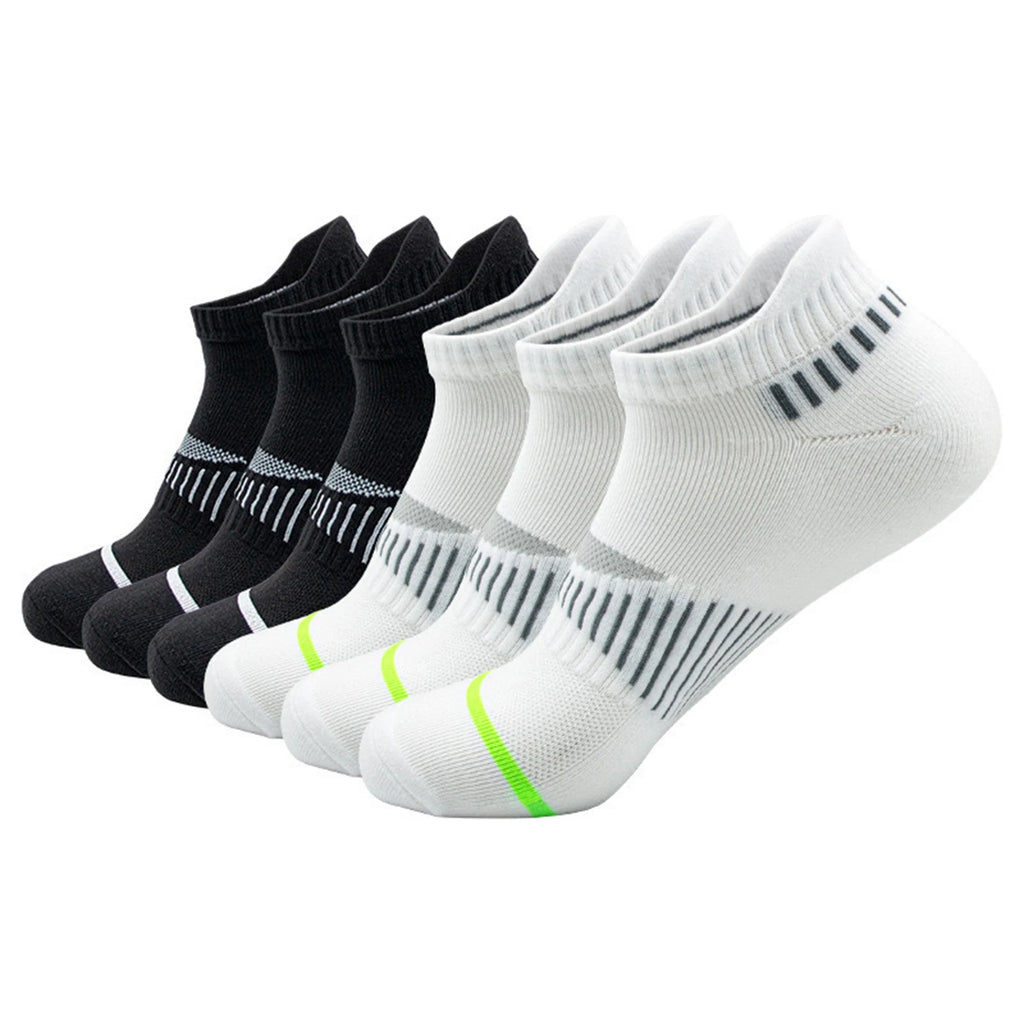 Men's High Elestic Thin Sweat Absorbing Thin Breathable Mesh Casaul Socks Non-slip Floor Pilates Dance Sports Gym Socks Qme