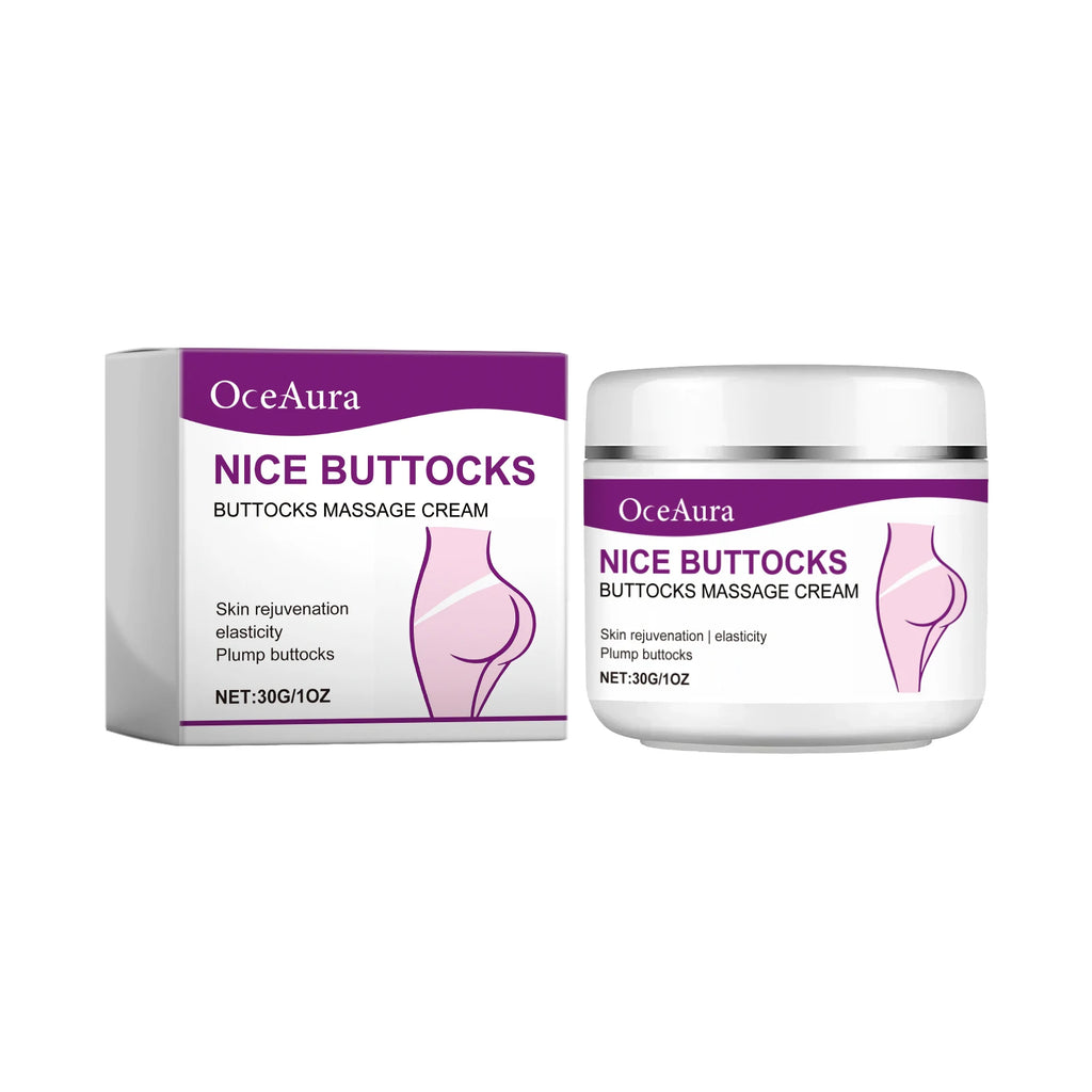Buttock Cream Supplement Collagen Protein Enhance Hip Growth Big Ass Shaping Sexy Body Curve Butt Lift up Firming Essential Oil Qme 30g Boxed
