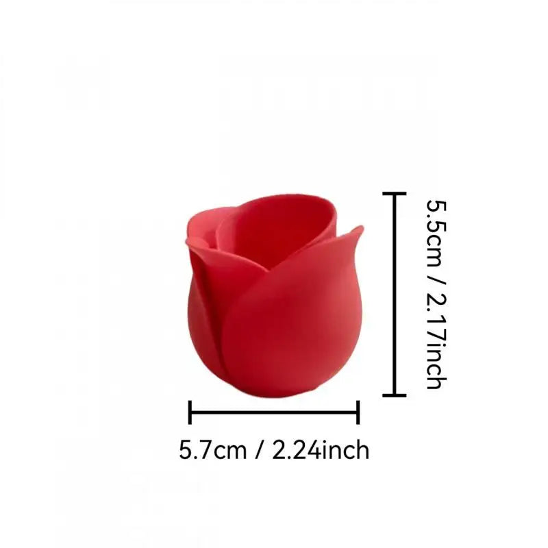 Daily Gardening Home Decoration Flowerpots Rose Shape Succulent Basin Qme