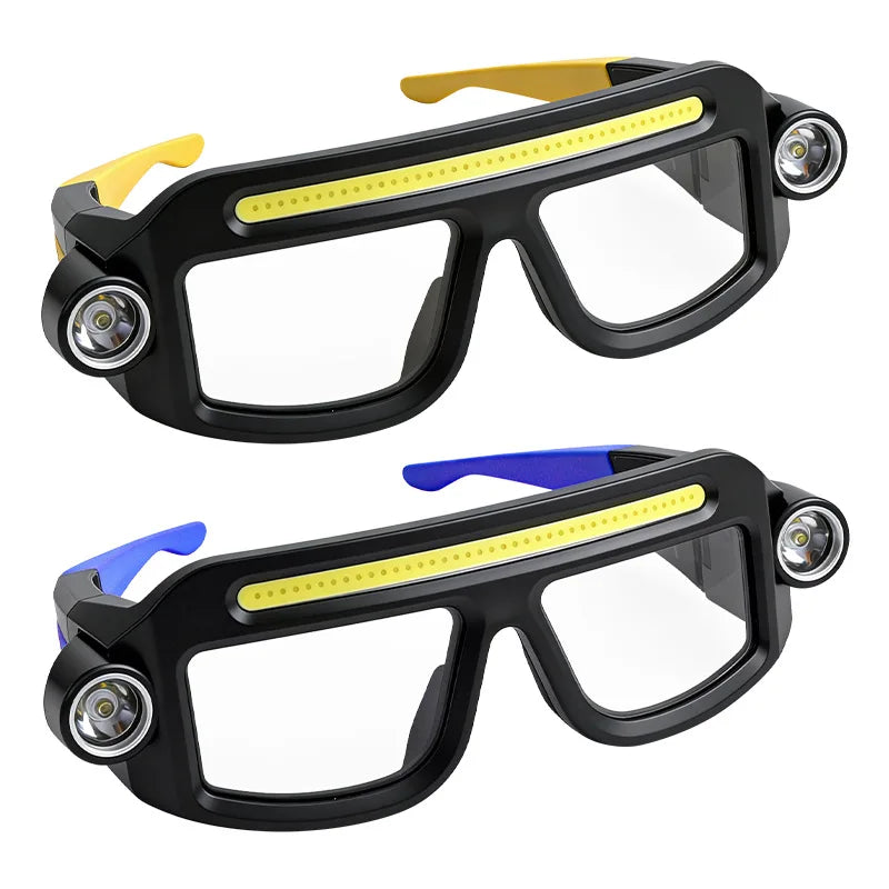 XTE Multi-function Glasses Light USB Rechargeable Long-lasting Qme