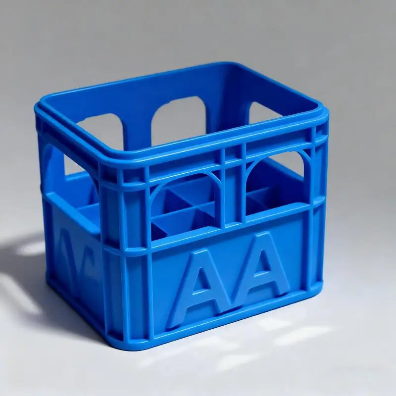 3D Printed Battery Storage Box DIY Beer Crate No. 5 Aa No. 7 Aaa 18650 Battery Stackable Storage Basket Storage Box Qme A3