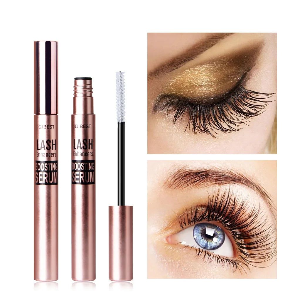 QIBEST Eyelash Growth Serum Eyelash Enhancer Longer Fuller Thicker Lashes Eyelashes Eyebrows Enhancer Eyelash Care Product Hots Qme Eyes Makeup
