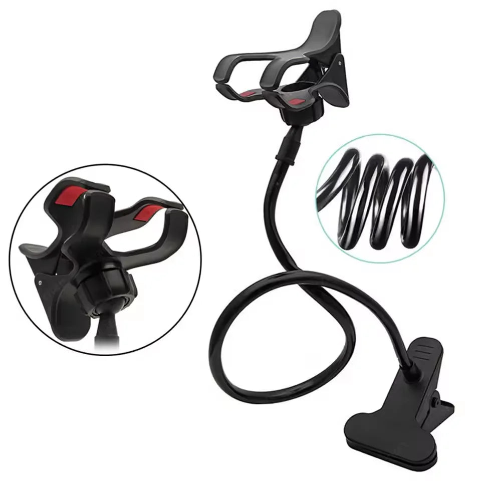 Bedside Holder Adjustable Comfort Long Arm Lazy Person Phone Stand Universal Phone Bracket For iPhone Xiaomi Huawei Samsung Qme