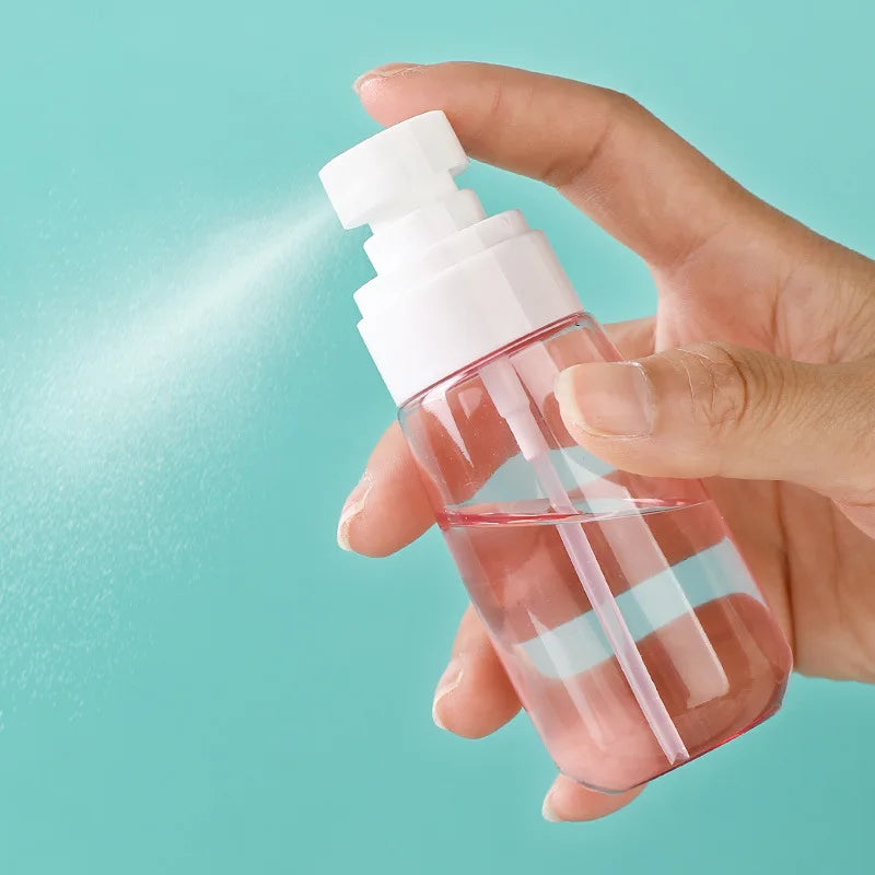 Travel Spray Bottle Mini Refillable Small Bottles Fine Mist Nozzle Qme