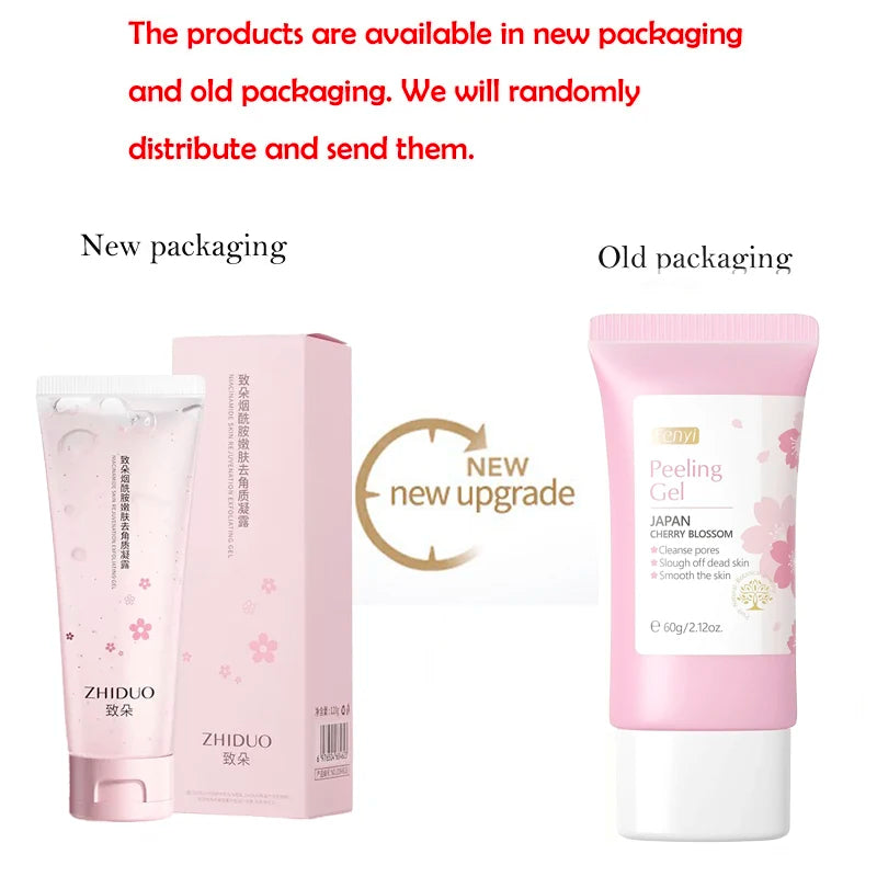 Face Deep Cleaning Exfoliating Gel Skin Care Whitening Moisturizer Qme
