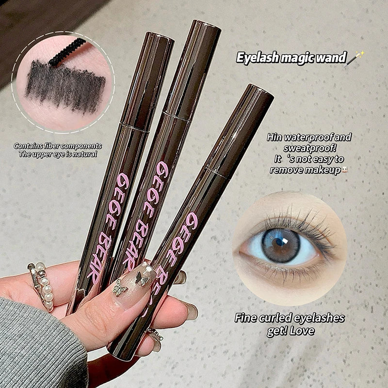 Gege Bear Long Curling Mascara Natural Waterproof Long-lasting Qme
