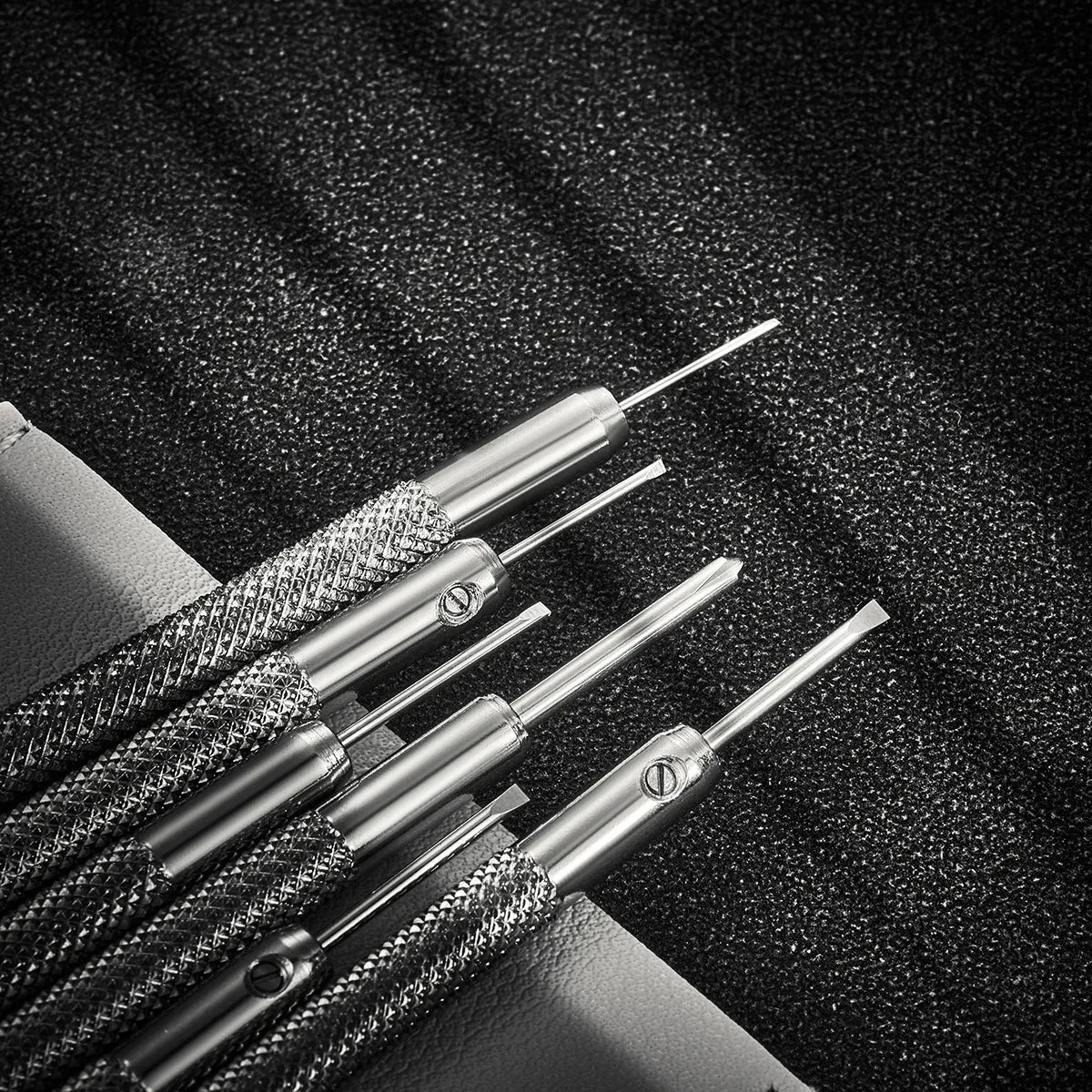 13Pcs Watch Repair Tools Screwdriver Set 0.6mm-2.0mm Flat Head Screwdriver Kit Professional Watchmakers for Watch Repair Tools Qme