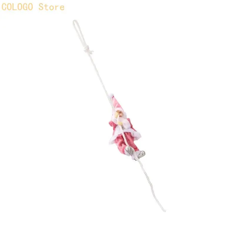 Santa Clause Resin Hanging Ornament Christmas Tree Decorations Door Qme