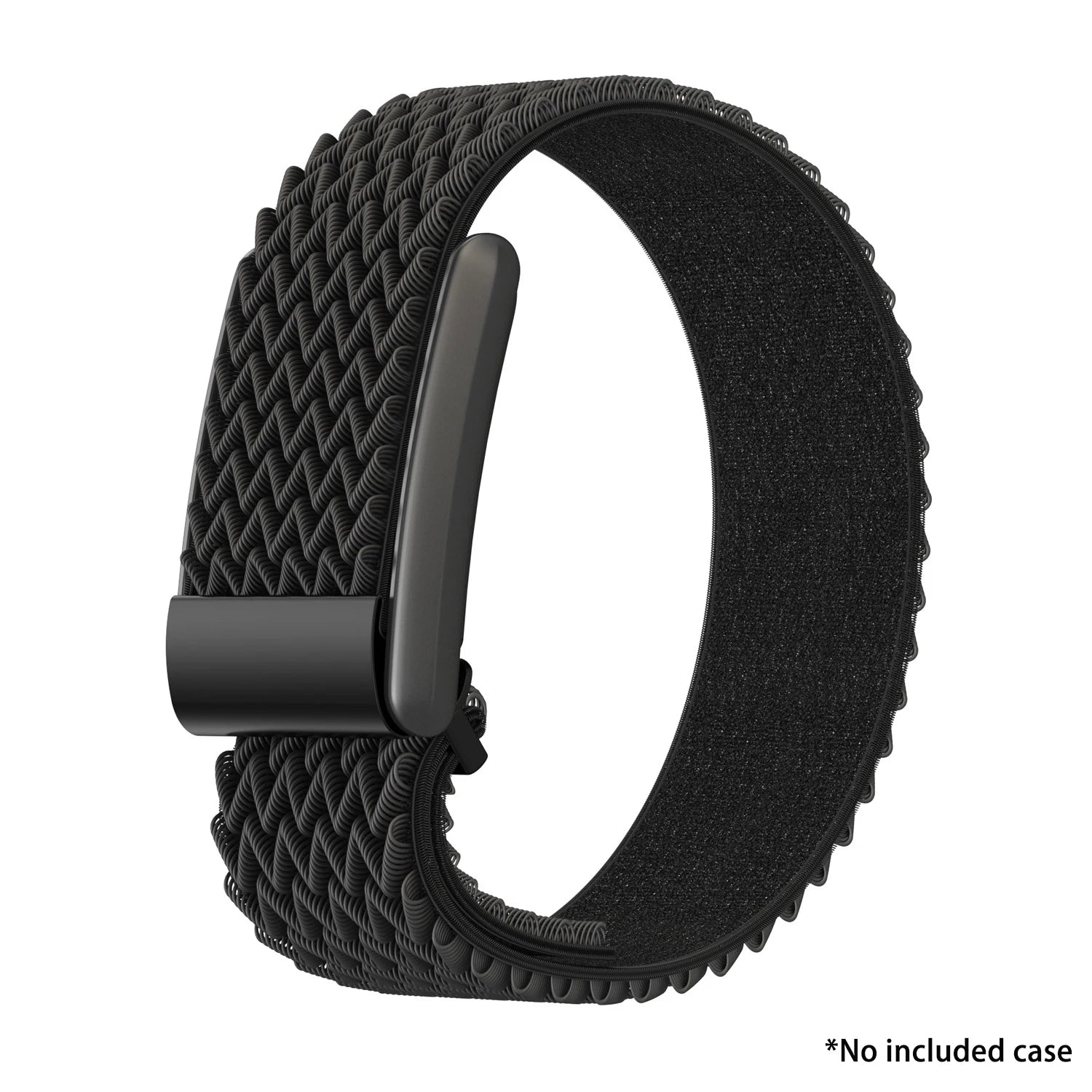Nylon Fitness Band Soft Adjustable Strap For Whoop 4.0 Bands Breathable Sports Wristband for Whoop 4.0 Band Qme Black Not included Sensor