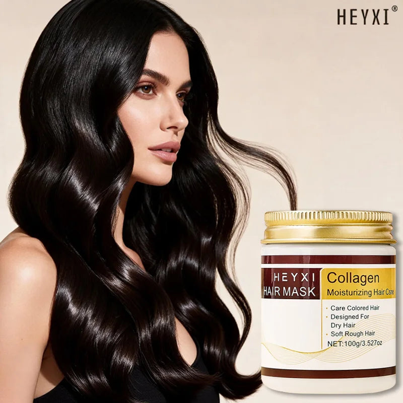Collagen Moisturizing Hair Mask Care Nourishing Long-lasting Girls Qme Smoothing & Straightening
