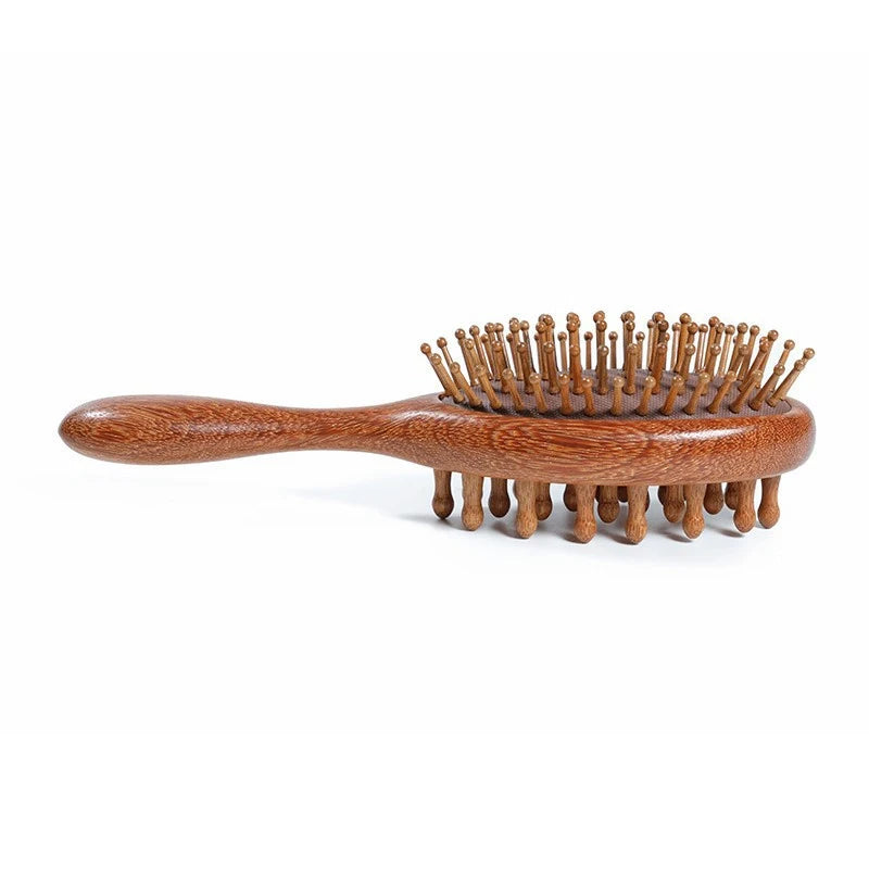 Double Sided Sandalwood Air Bag Comb Anti Static Scalp Massage Wood Qme one size