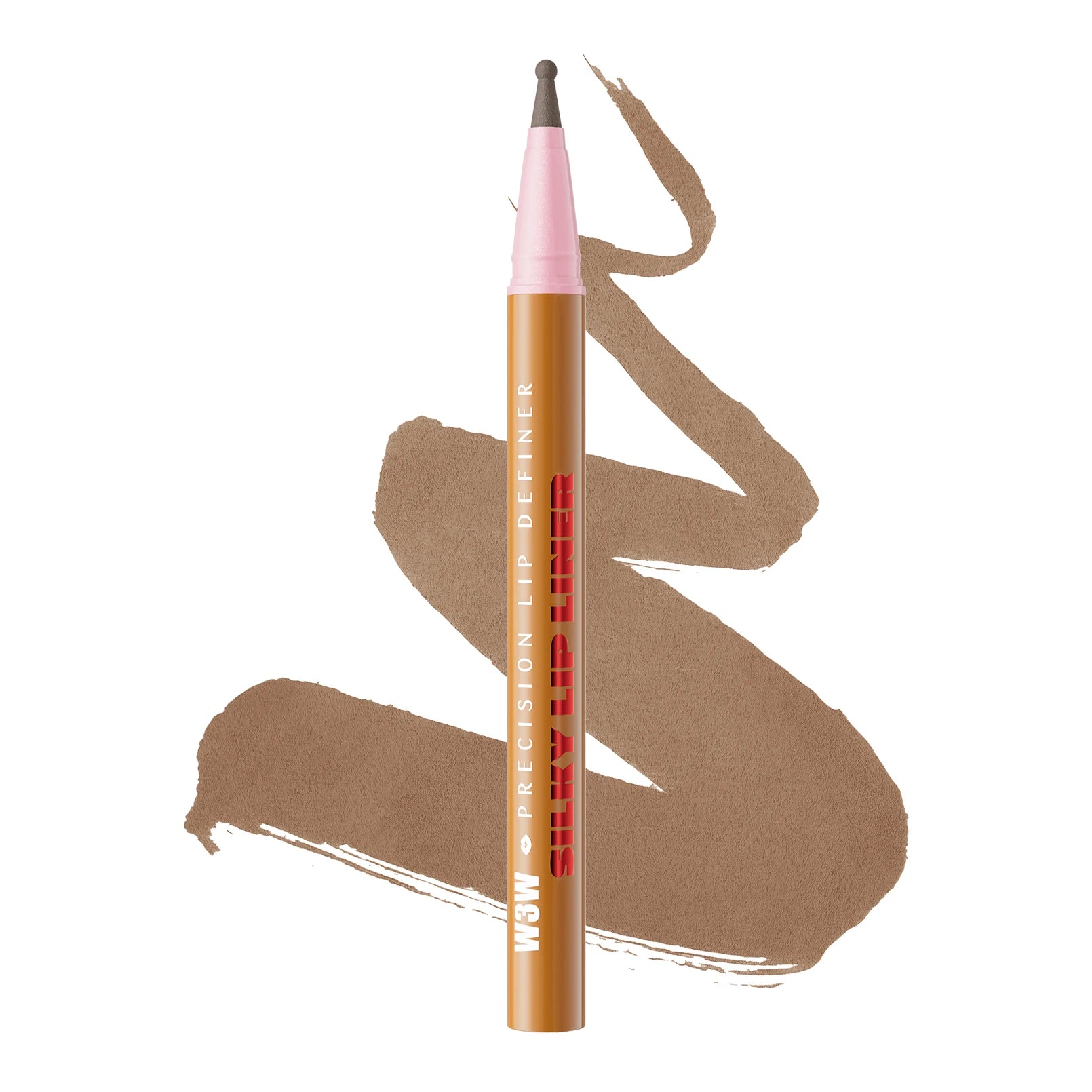 Waterproof Long Lasting Lip Liner Pencil, High Pigment Smooth Matte Lip Liner, Sweatproof Non-Fading Lip Contour Makeup Qme W681-5