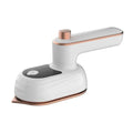 Mini Garment Steamer Steam Iron Handheld Portable Home Travelling For Clothes Ironing Wet Dry Ironing Machine Home Appliance Qme WHITE EU
