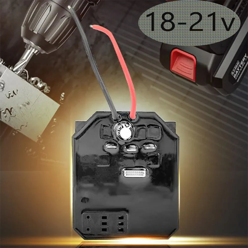 18-21V Brushless Lithium Battery Electric Chain Saw Control Board Rechargeable Circuit Board Control Board Power Tools Access Qme