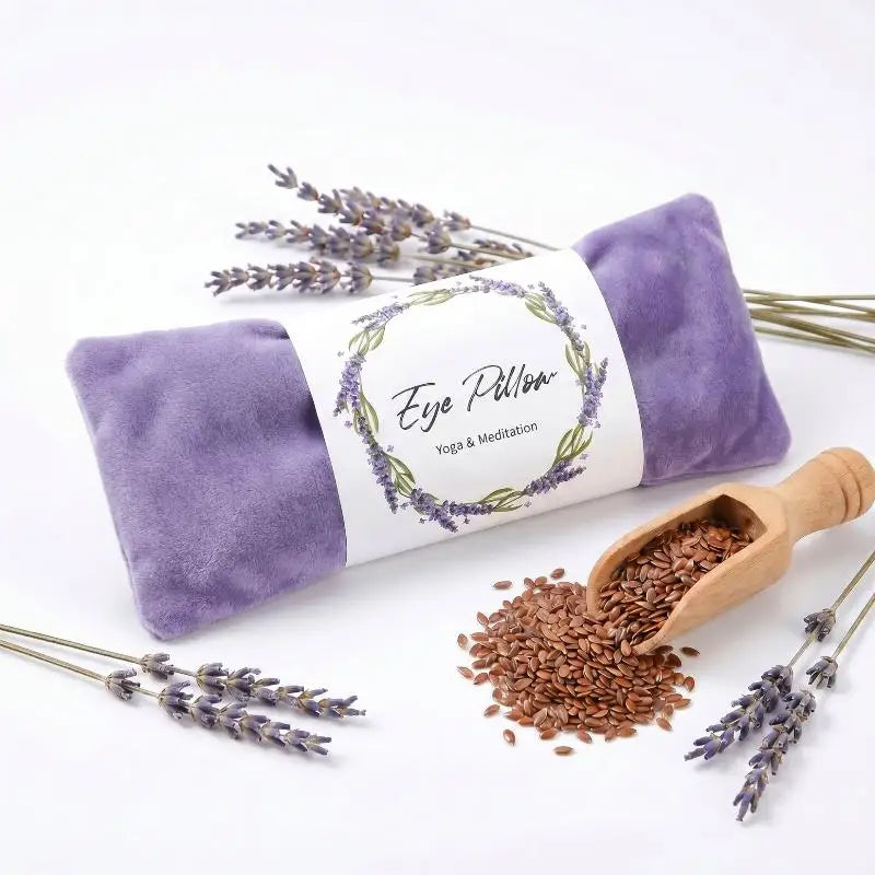 Lavender Eye Pillow Aromatherapy Cold Compress Relieve Fatigue Home Qme Pink